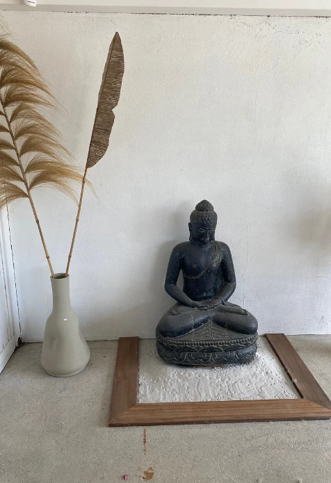 bouddha-import-bali table en bois suar